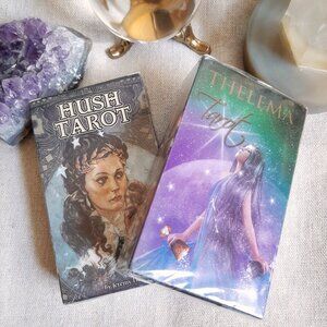 Mini Tarot Card Hush & Thelema Bundle (X2)